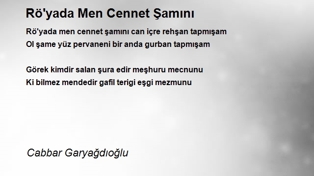 Cabbar Garyağdıoğlu