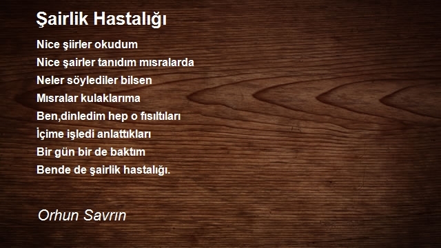 Orhun Savrın