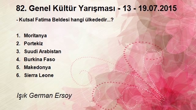 Işık German Ersoy