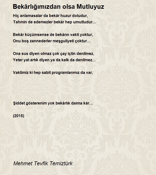 Mehmet Tevfik Temiztürk