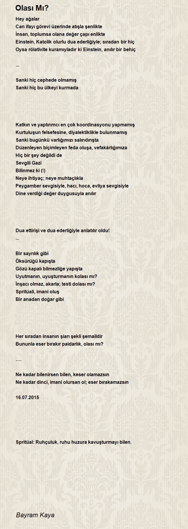 Bayram Kaya