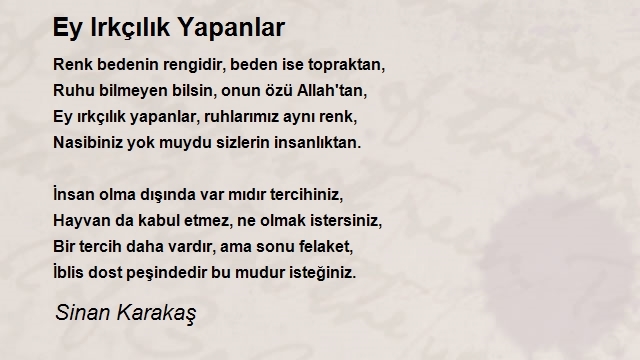 Sinan Karakaş