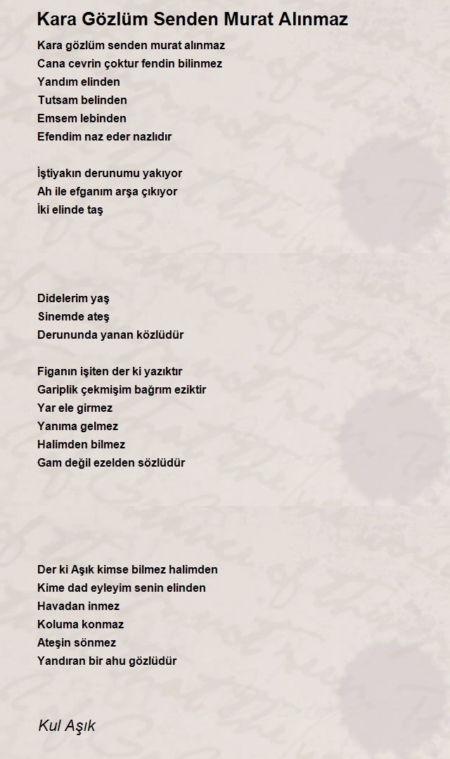 Kul Aşık