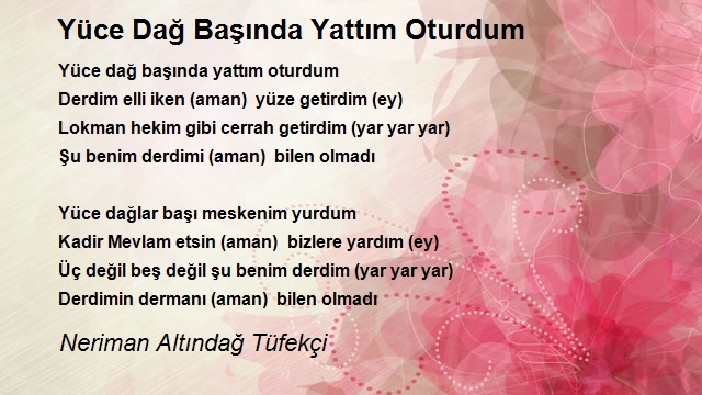 Neriman Altındağ Tüfekçi