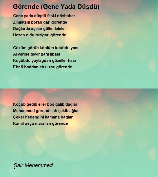 Şair Mehemmed