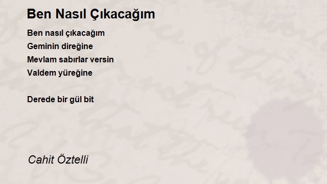 Cahit Öztelli
