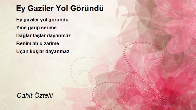Cahit Öztelli
