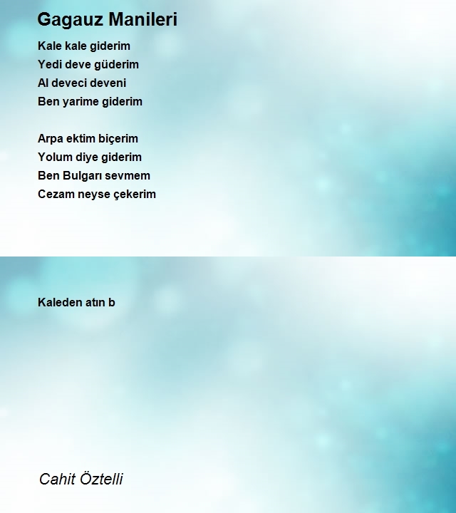 Cahit Öztelli