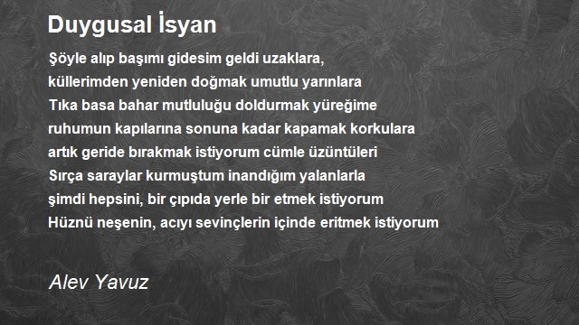 Alev Yavuz