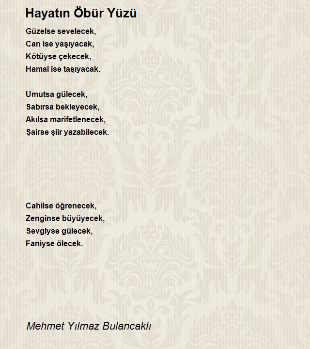 Mehmet Yılmaz Bulancaklı