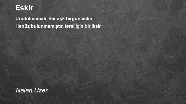 Nalan Uzer