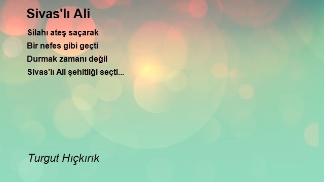 Turgut Hıçkırık