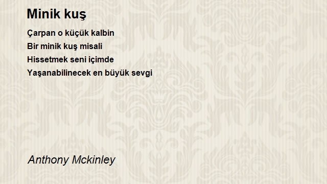 Anthony Mckinley