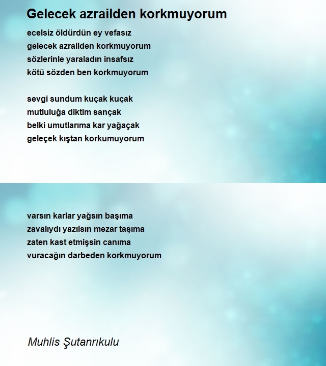 Muhlis Şutanrıkulu