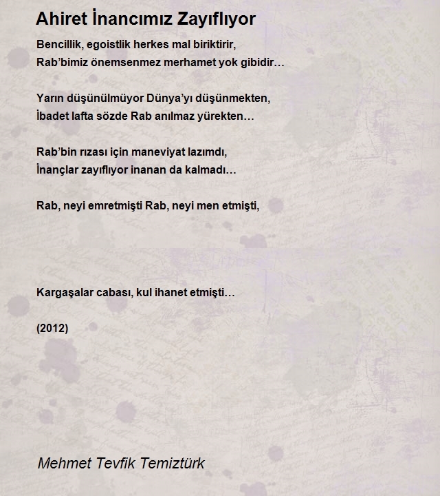 Mehmet Tevfik Temiztürk