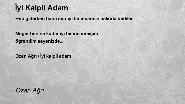 Ozan Ağrı