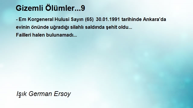 Işık German Ersoy