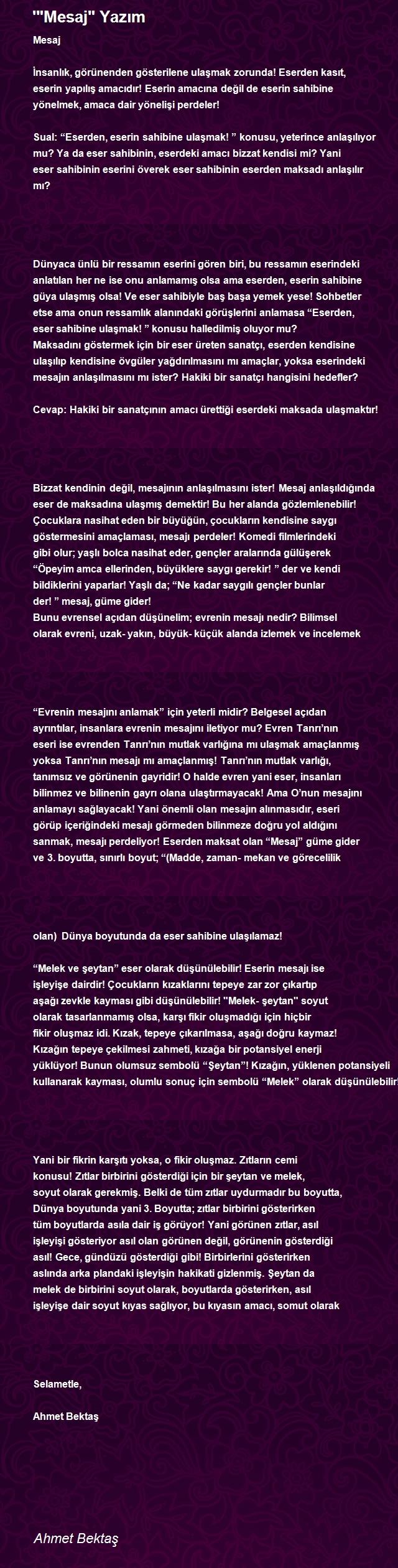 Ahmet Bektaş