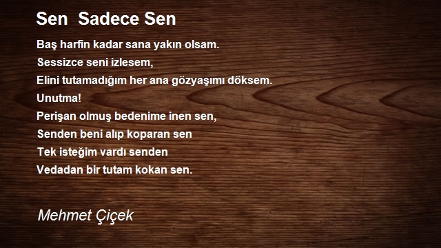 Mehmet Çiçek
