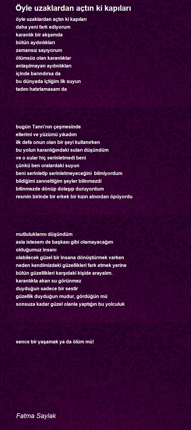Fatma Saylak