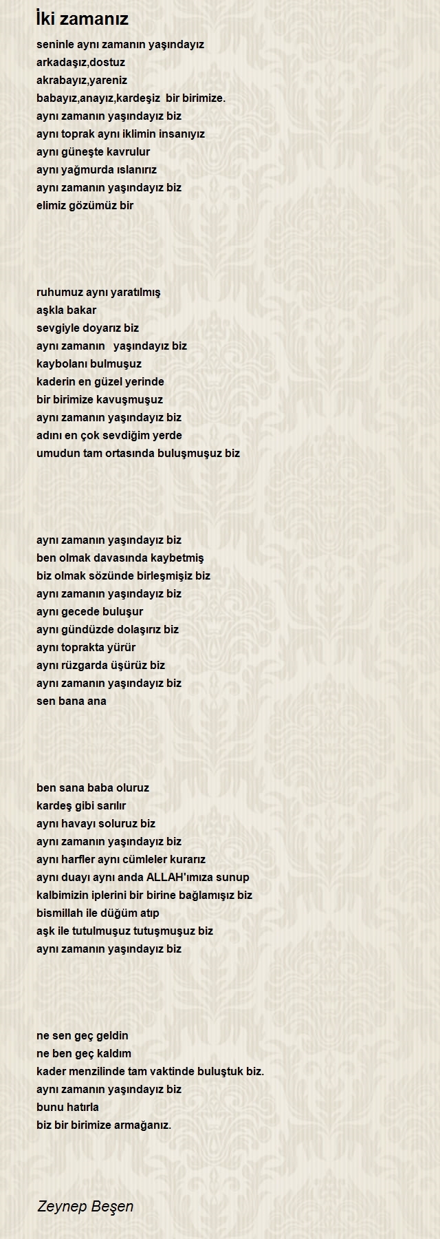 Zeynep Beşen