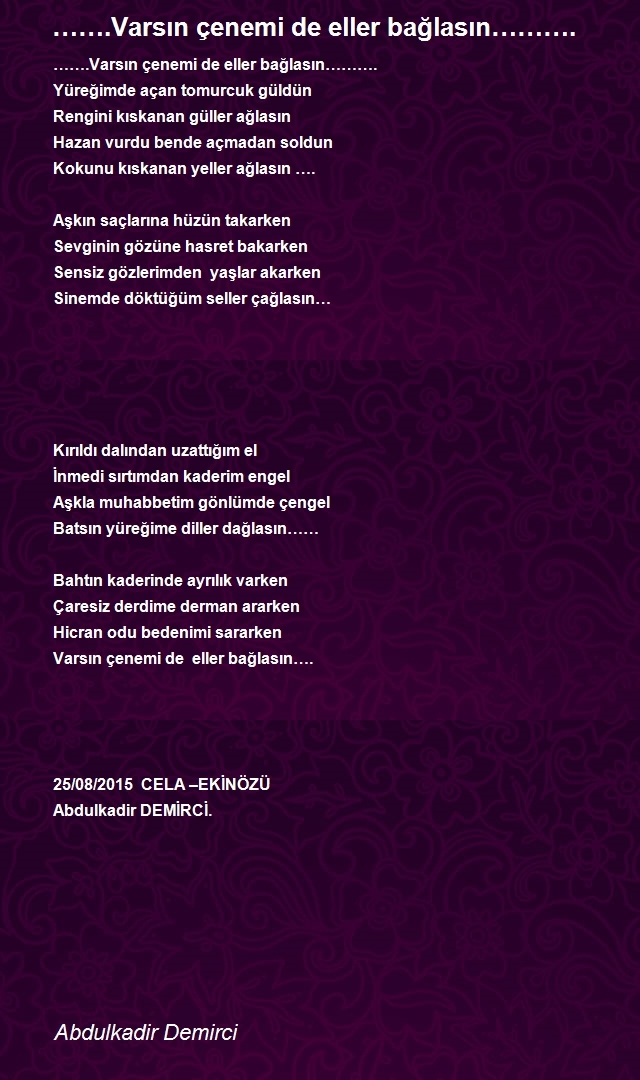 Abdulkadir Demirci
