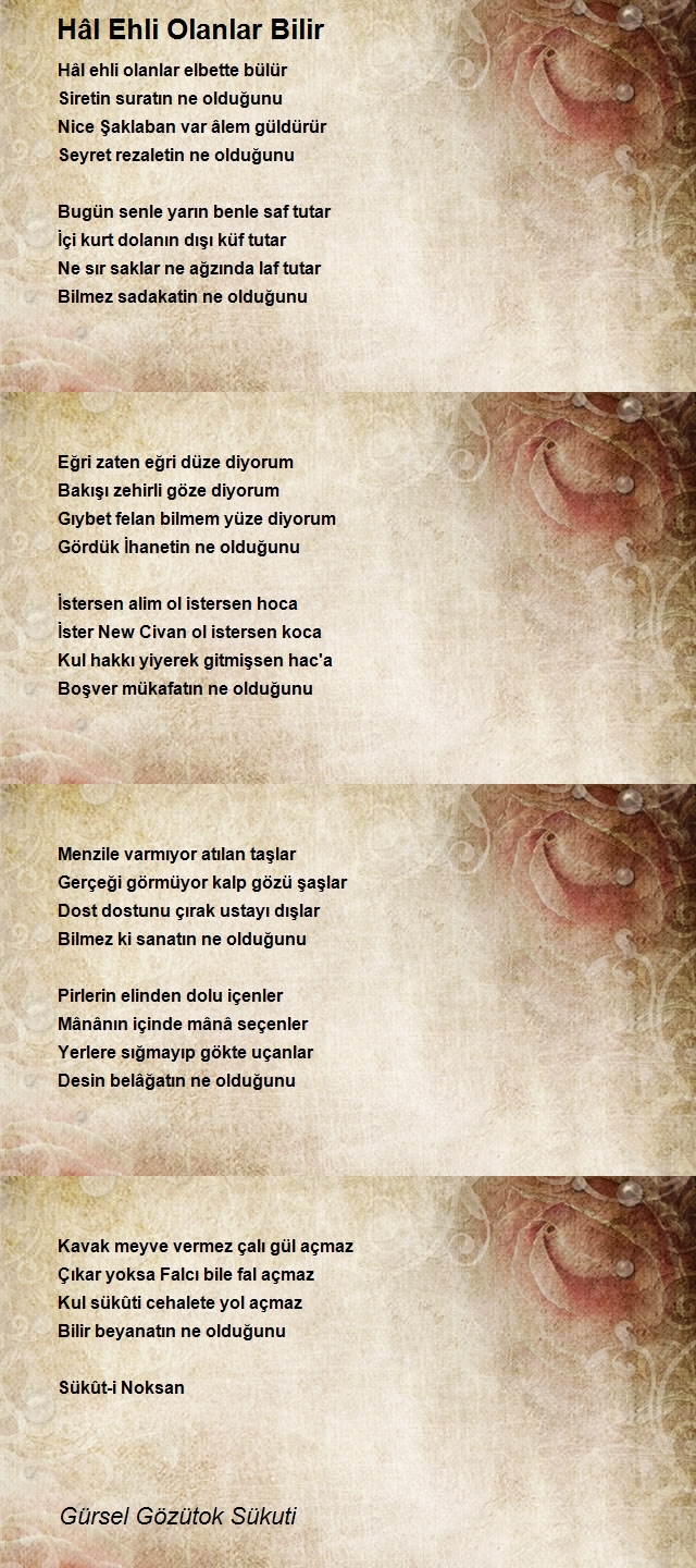 Gürsel Gözütok Sükuti