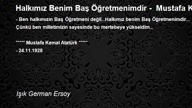 Işık German Ersoy 