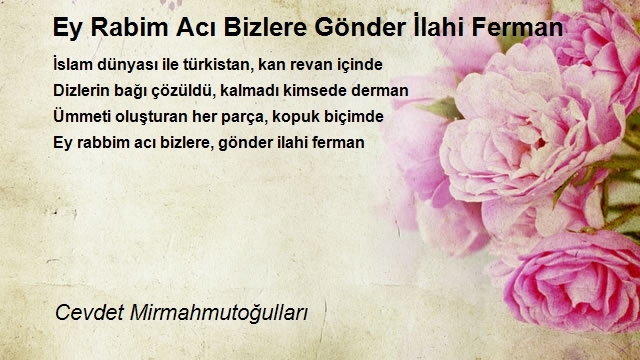 Cevdet Mirmahmutoğulları