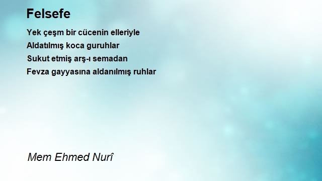 Mem Ehmed Nurî
