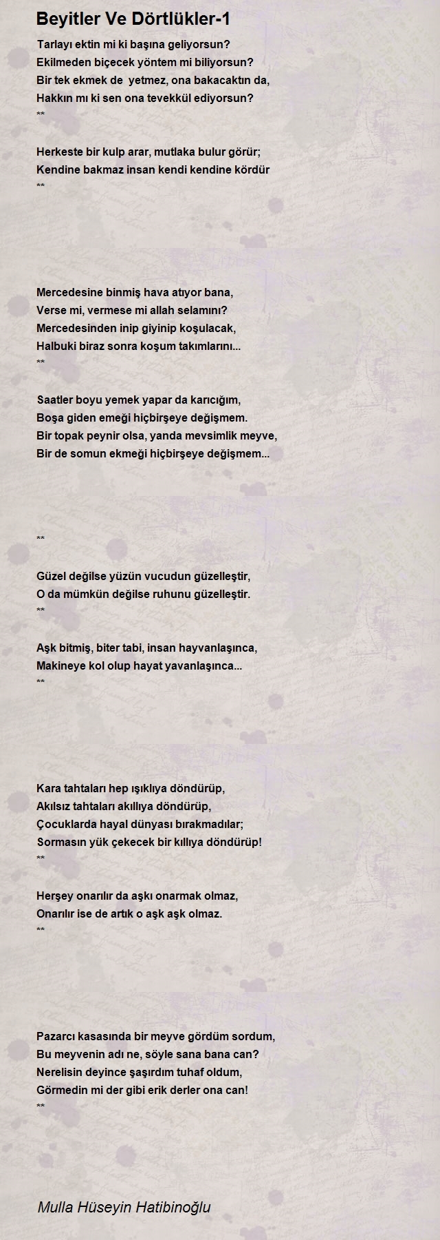 Mulla Hüseyin Hatibinoğlu