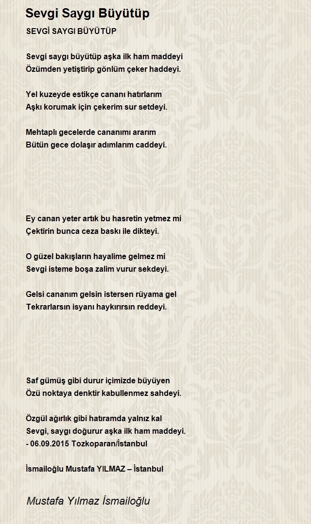 Mustafa Yılmaz İsmailoğlu