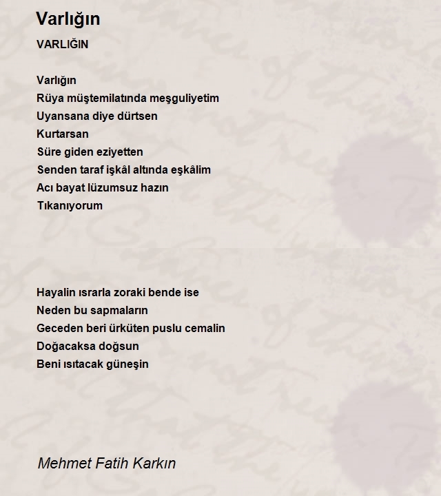Mehmet Fatih Karkın