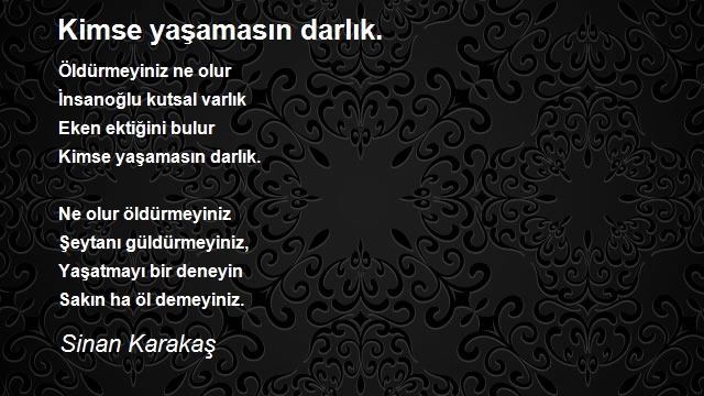 Sinan Karakaş