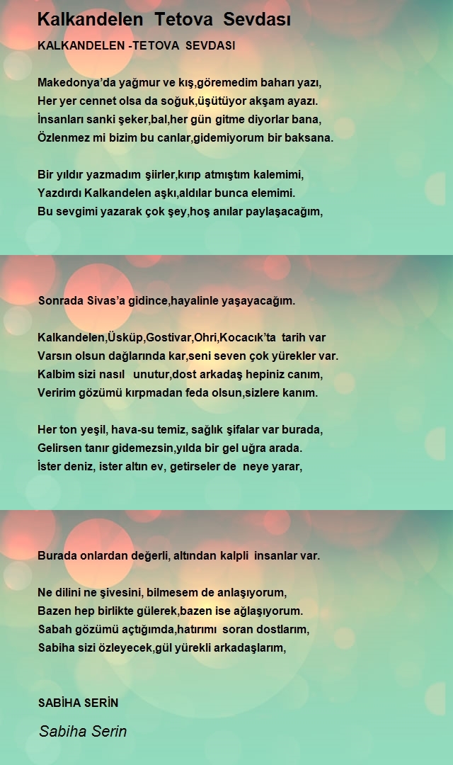 Sabiha Serin