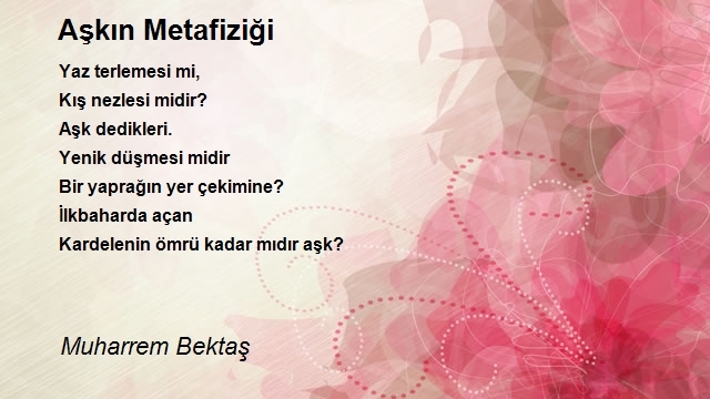 Muharrem Bektaş