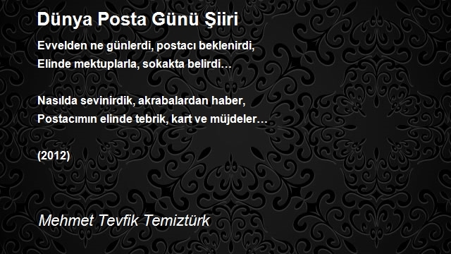 Mehmet Tevfik Temiztürk