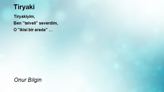 Onur Bilgin
