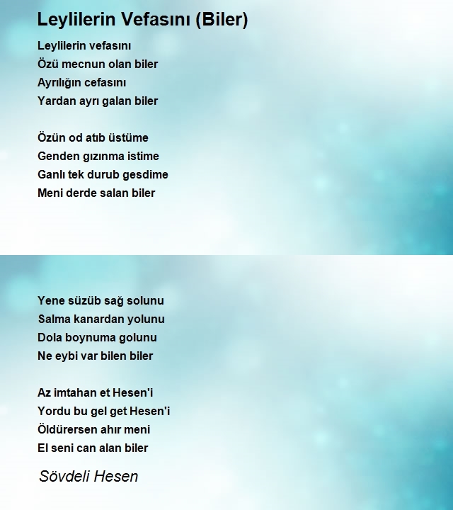 Sövdeli Hesen