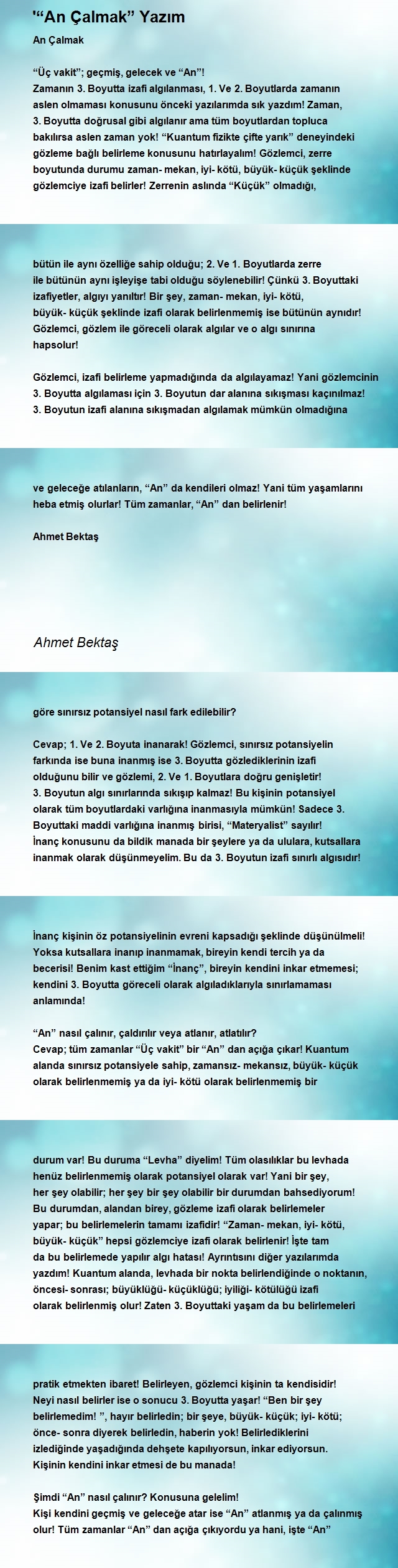 Ahmet Bektaş