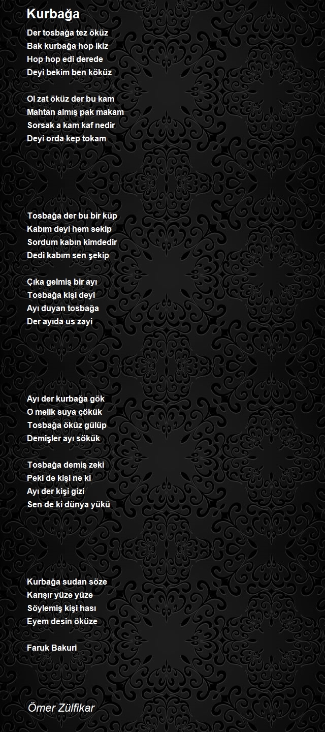 Ömer Faruk Zülfikar Bakuri