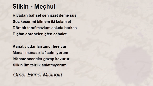 Ömer Ekinci Micingirt