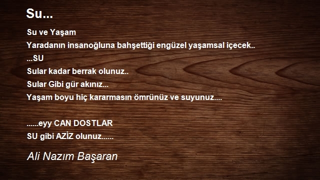Ali Nazım Başaran