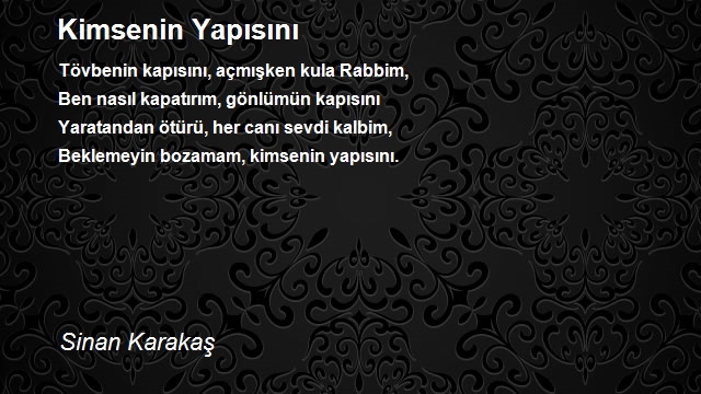 Sinan Karakaş