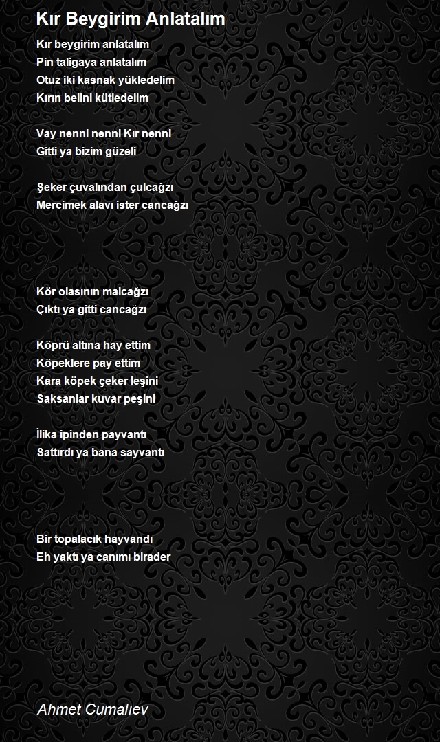 Ahmet Cumalıev