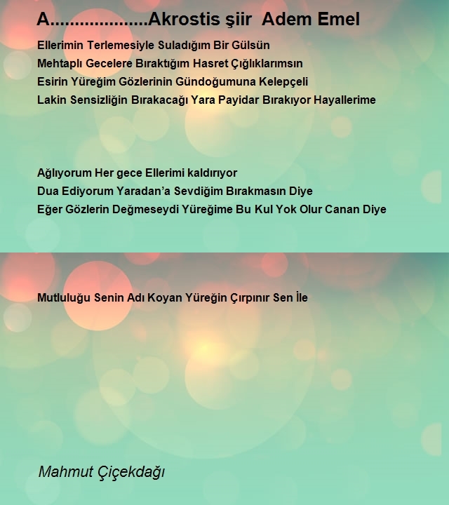 Mahmut Çiçekdağı