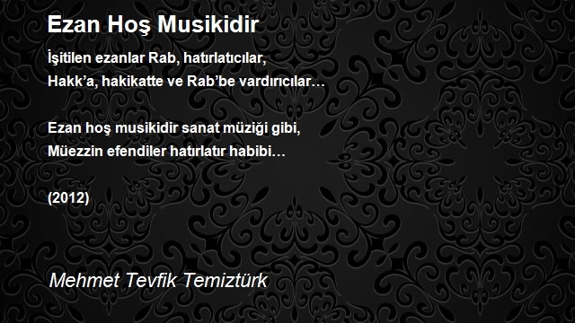 Mehmet Tevfik Temiztürk