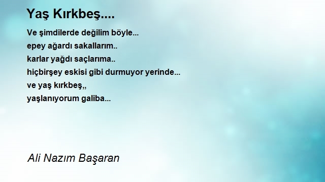 Ali Nazım Başaran