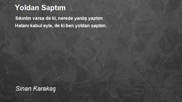 Sinan Karakaş