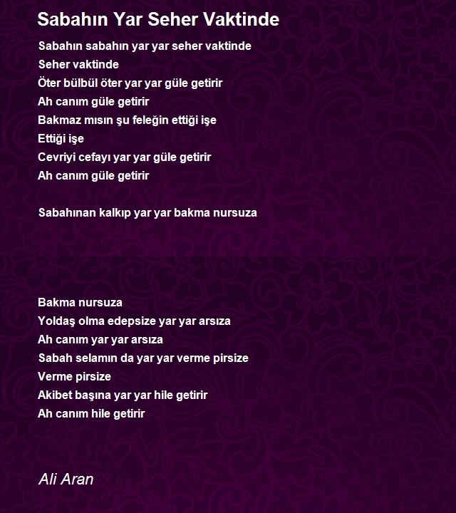 Ali Aran